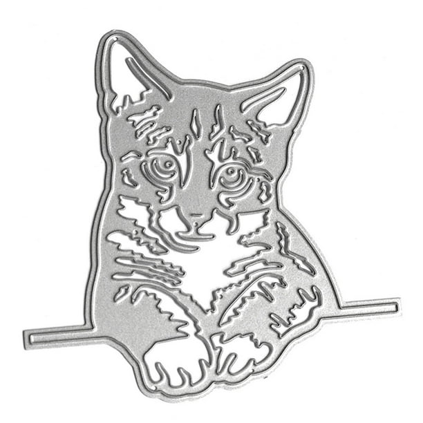 Paper Die Cut Cardstock Cats Shapes 3 Sets Cats Shapes for Cardmaking and Scrapbooking
